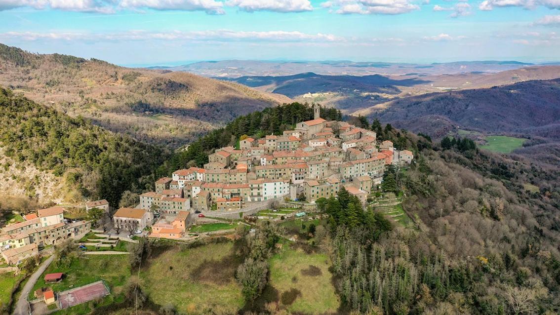 La Casina Di Pia Apartment Montieri ภายนอก รูปภาพ